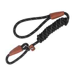 P Shape Pet Leashes Reflective Dog Leashes Pet round Rope Outdoor Training Walk Supplies for Small Medium Big Dog