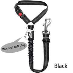 New Solid Two-In-One Pet Car Seat Belt - Adjustable