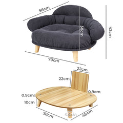 Elevated Pet Dog Cat Bed Sofa Bed Couch