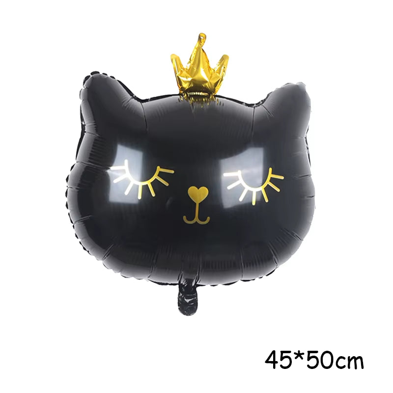 Cat Birthday Party Balloons