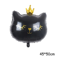Cat Birthday Party Balloons