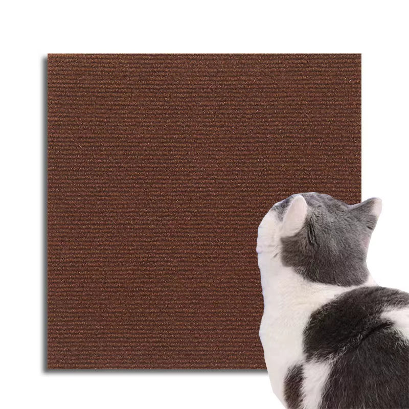 Self-Adhesive Cat Scratching Mat Trimmable Carpet