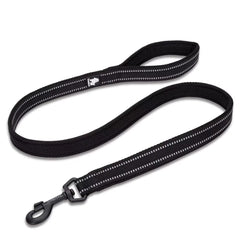 Soft Padded Mesh Dog Leash Reflective Nylon Walking Training Dog Leads Stock Running Pet Leash 5 Color 110Cm Durable