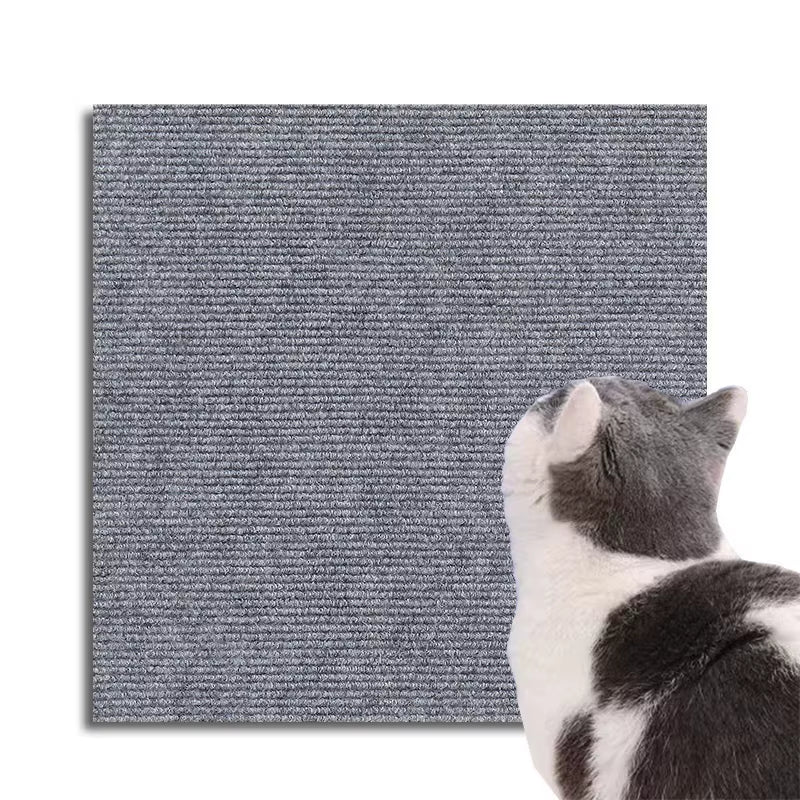 Self-Adhesive Cat Scratching Mat Trimmable Carpet