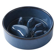 Premium Ceramic Slow Feeder Bowl for Dogs & Cats | Pawzation