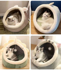 Sleep Bed For Small Pets - Foldable Removable Washable