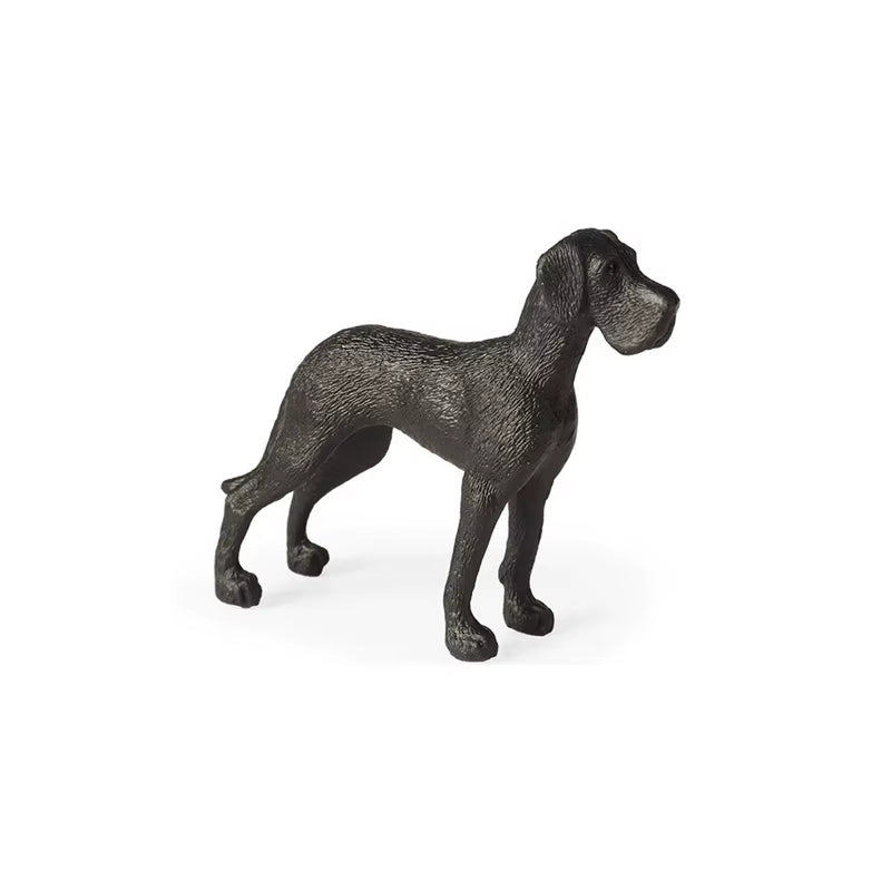 ‌Realistic Great Dane Dog Ornament Desk Model