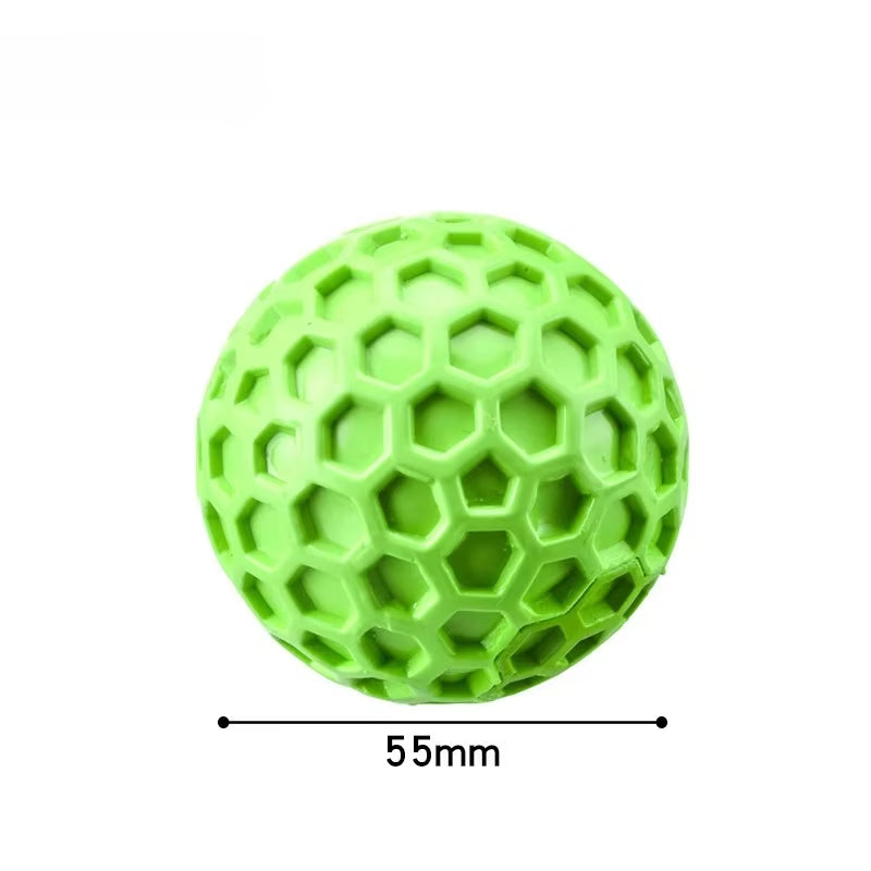 Squeaky Dog Balls Indestructible Toy For Aggressive Chewers - Interactive Toy