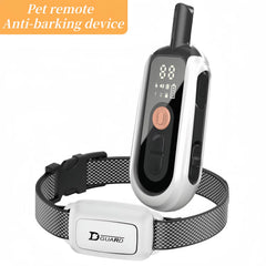 Electric Dog Training Collar – Waterproof Rechargeable Remote Training & Anti‑Bark Device for All Dog Sizes
