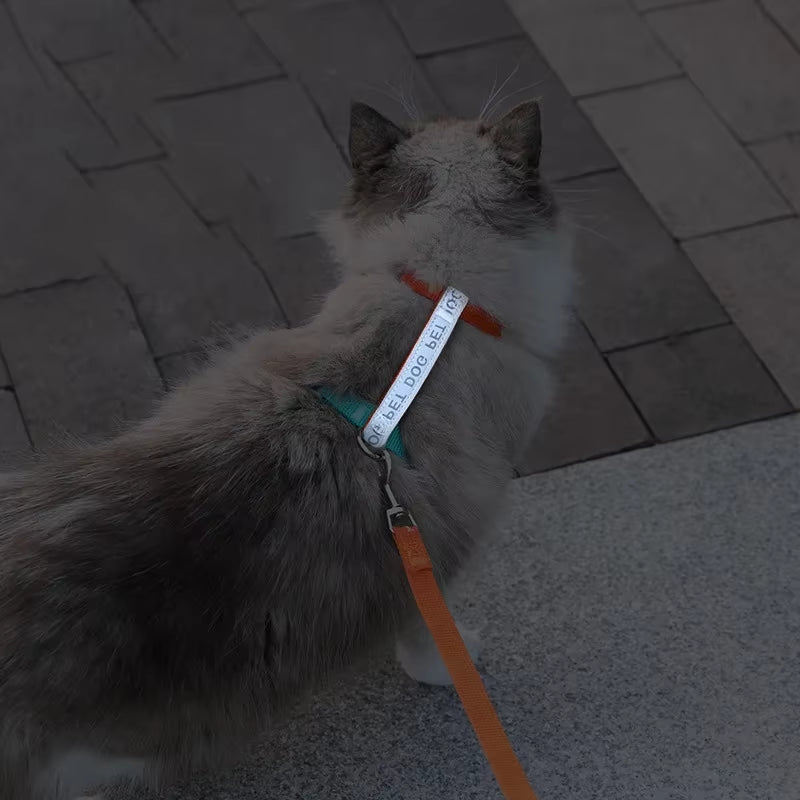 Reflective H-Shape Pet Harness & Leash Set - Anti-Breakaway Walking Kit