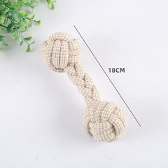 Cat Dog Knot Toy Cleaning Teeth Grinding Teeth Interest Interactive Wear Resistant Knot Toy Play Entertainment Pet Supplies