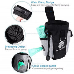 Dog Outdoor Training Bag Dog Fanny Pack Therapy Bag Multi-Functional Pet Bag Pet Treats Bag Train Snack Reward Waist Bag Pet Bag