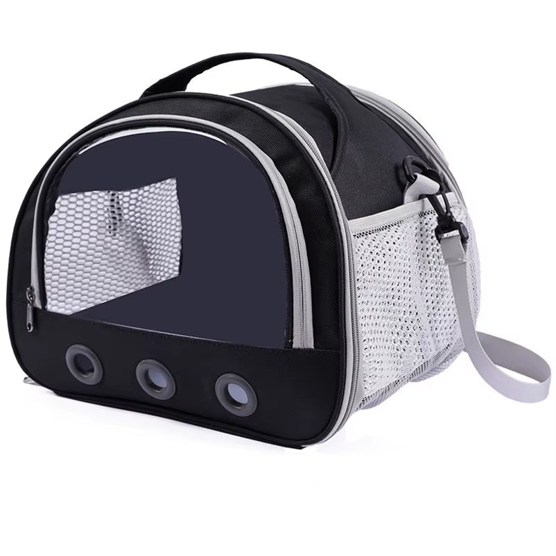 Cat Dog Bird Rabbit Carrier Bag with Thick Cotton Cushion Pet Aviation Backpack Anti-Suffocation Portable Travel Bag Pet Dog Bag