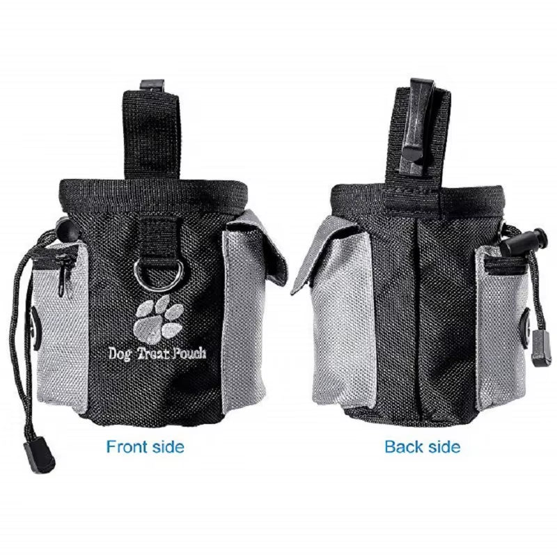 Dog Outdoor Training Bag Dog Fanny Pack Therapy Bag Multi-Functional Pet Bag Pet Treats Bag Train Snack Reward Waist Bag Pet Bag