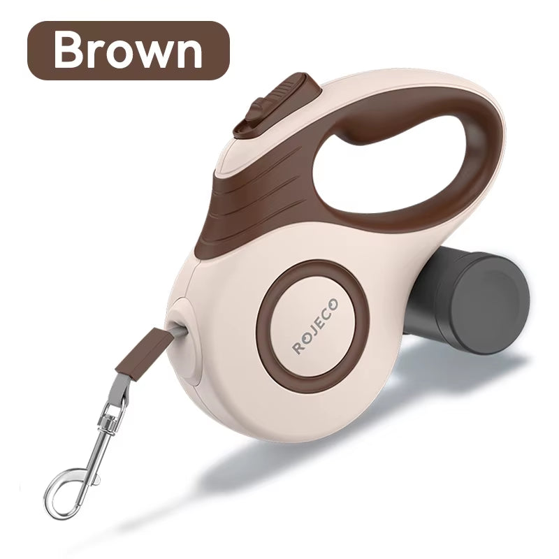 3M/5M Automatic Retractable Dog Leash Extendable Rope Dog Lead for Walking Small Large Dogs Roulette Leash Dog Accessorie