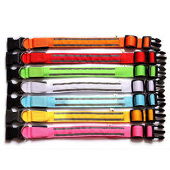 New Dog Light Night Safety Led Dog Collar Glowing Bright Cat Collar Dog Luminous Collar GXQ01