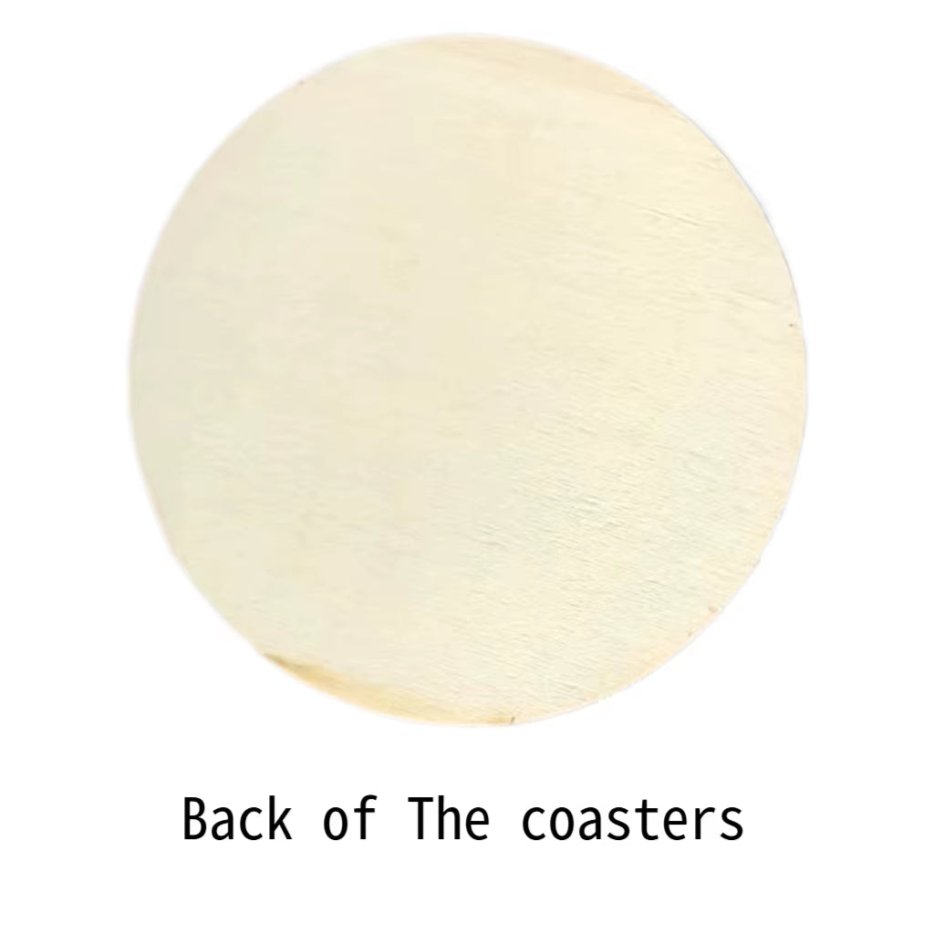 10pcs Diamond Cat Coasters Set