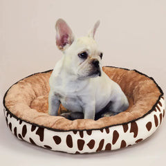 Dog Bed Small Medium Dogs Cushion Double Sides Use Soft Cotton Basket Warm House Washable Bed for Dog Accessories Pet Supplies