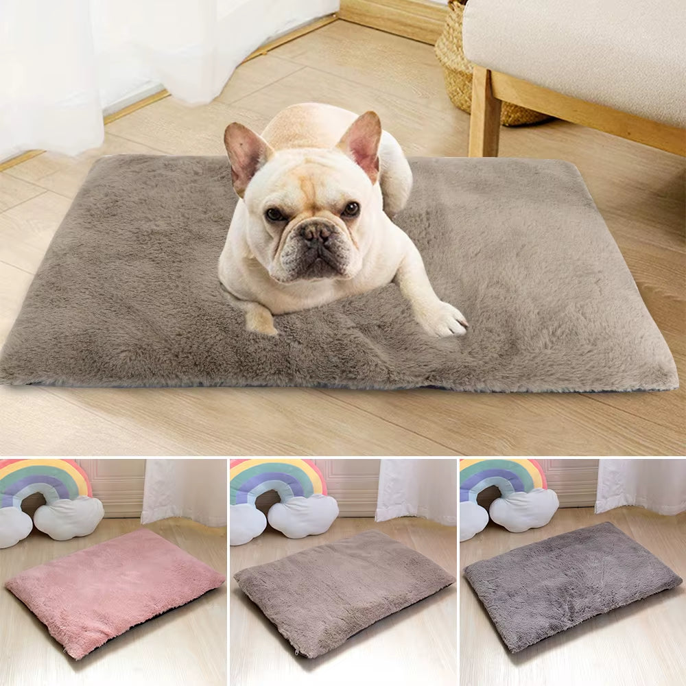 Premium Thick Winter Dog Bed Mat - Cozy Cushion for Small, Medium, and Large Pets