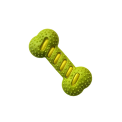 Bite‑Resistant Rubber Bone Chew Toy for Dogs