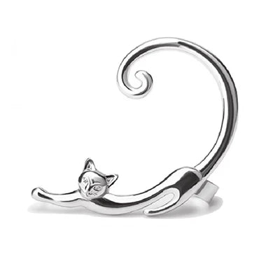 Cat Tail Twist Earrings