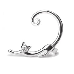 Cat Tail Twist Earrings