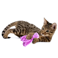 Cat Toy Cute Octopus Plush Toy Bite Resistant Teeth