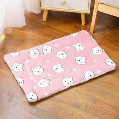 Flannel Pet Mat Dog Bed Cat Bed Thicken Sleeping Mat Dog 