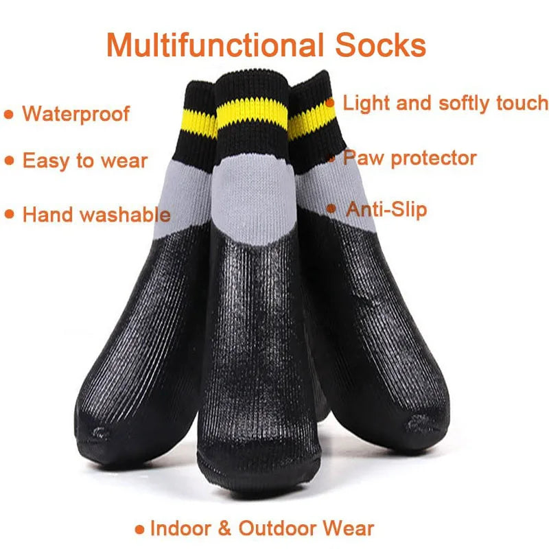 Dog Waterproof Rain Socks