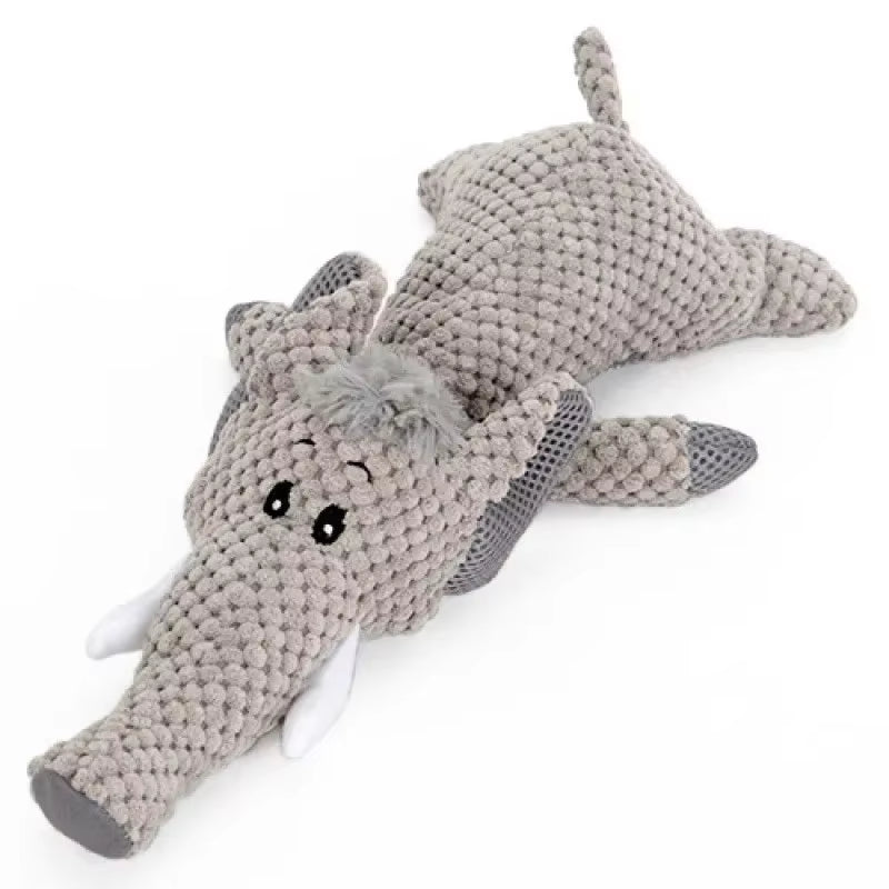 Pet Dog Toys for Large Dogs Cute Plush Squeak Stuffed Toys