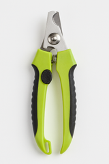 6-Piece Pet Grooming Kit – Brushes, Nail Clippers & File for Dogs & Cats, Green/Black