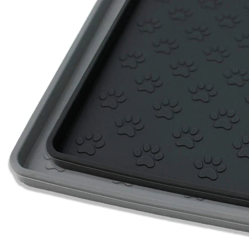 Pet Placemat Food Bowl Mats - Silicone Material Waterproof And Antislip