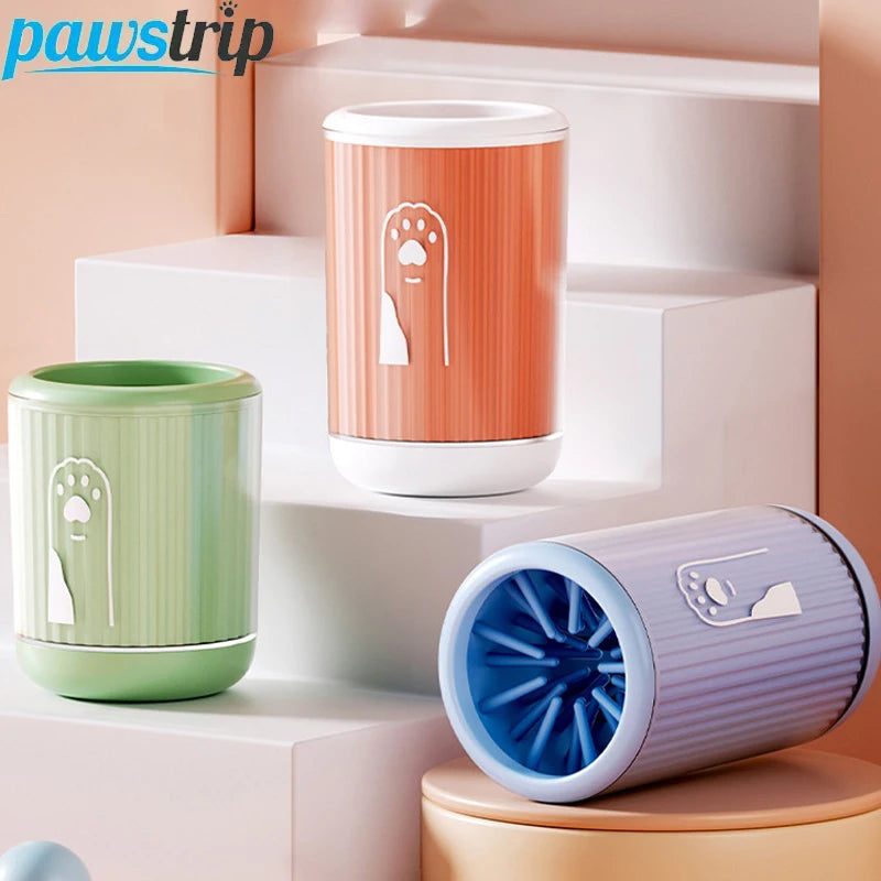 Silicone Dog Paw Cleaning Cup Portable Pet Foot Cleaning Cup for Cats Dogs Detachable Dog Cat Paw Cleaner Dog Accessories