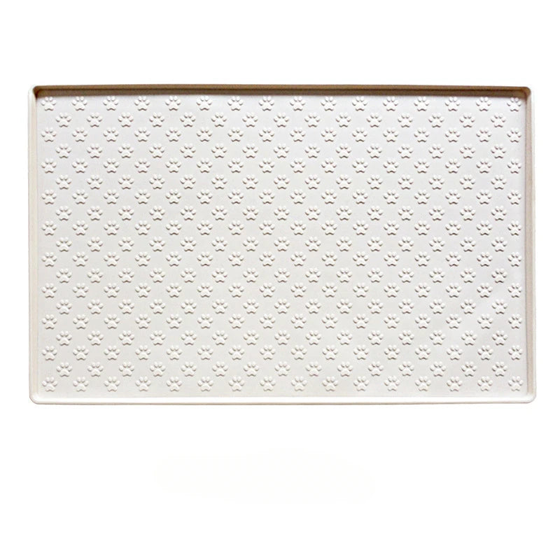 Pet Placemat Food Bowl Mats - Silicone Material Waterproof And Antislip