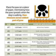 4Pcs/Set Pet Dog Shoes Reflective Waterproof Dog Boots Warm Snow Rain Pets Booties Anti-Slip Socks Footwear for Medium Large Dog