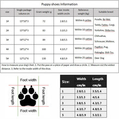 Dog Shoes Non-Slip Soles Thick Plush Protection Paw Pet Shoes Warm for Dog Non-Slip Dog Shoes Breathable Climbing Pets Booties