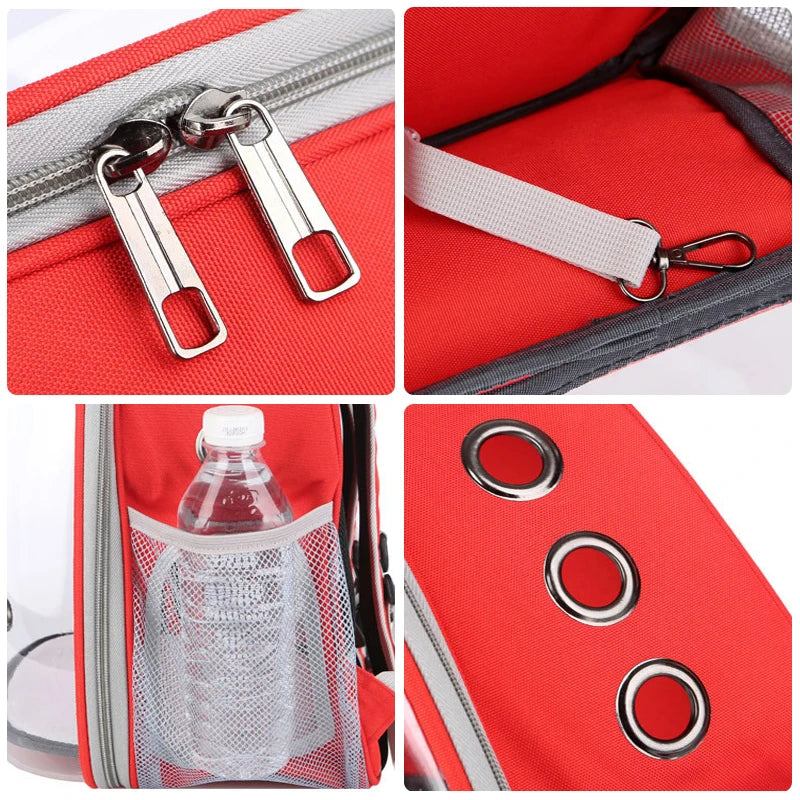 Pet-carrying Transparent Capsule Backpack