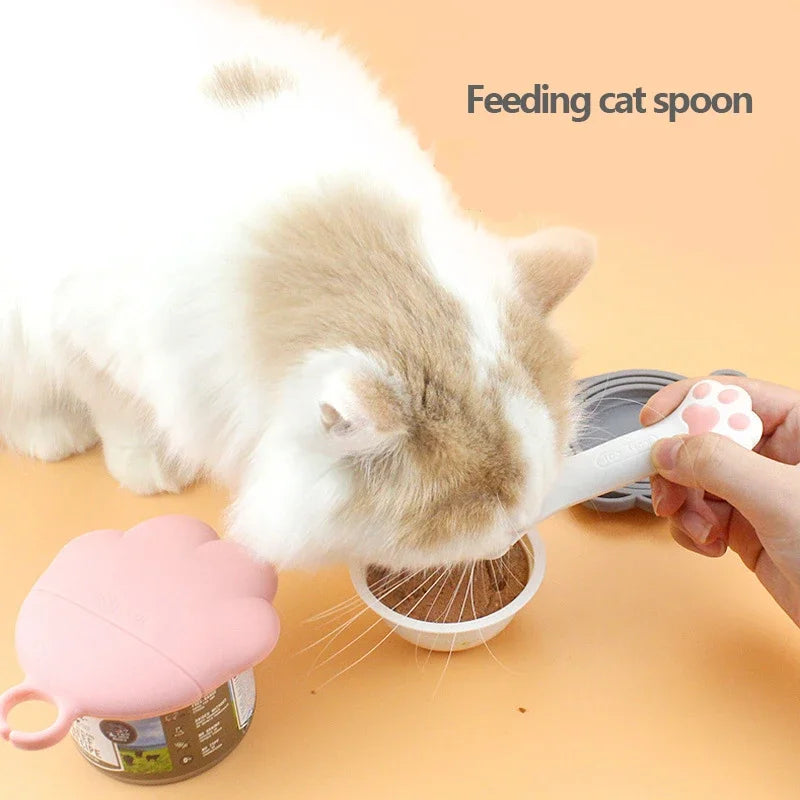 Cat Paw Design Can Opener And Lid