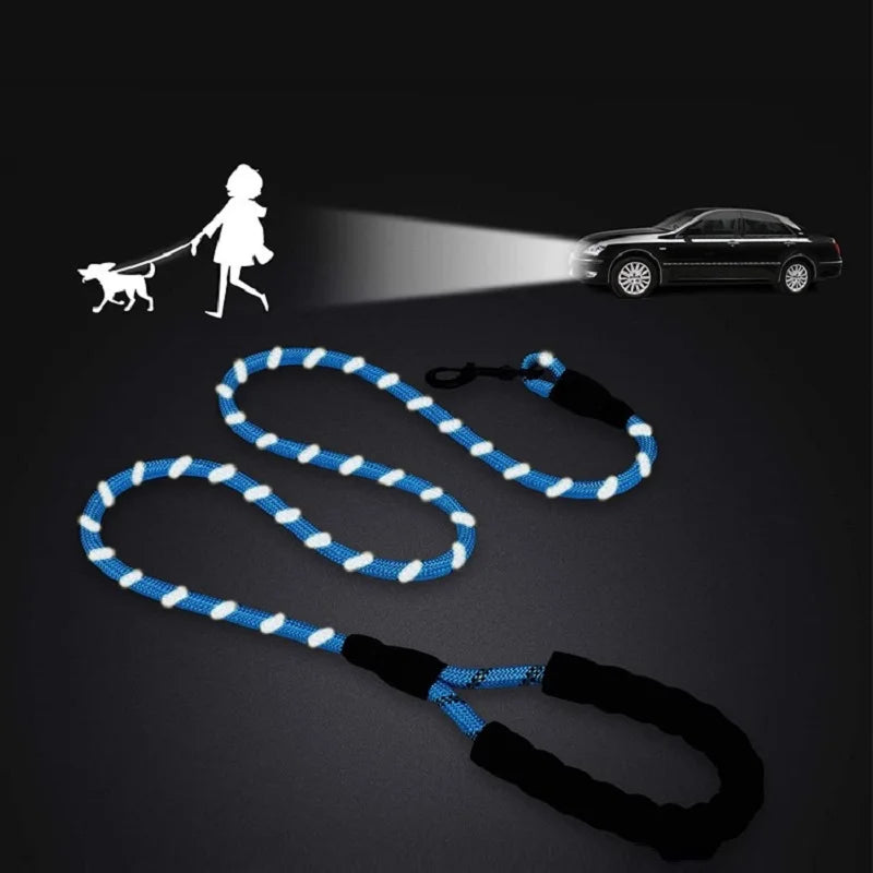 150/200/300Cm Strong Dog Leash Pet Leashes Reflective Leash for Small Medium Large Dog Leash Drag Pull Tow Golden Retriever