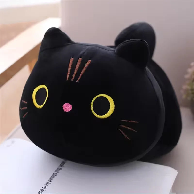 25-50CM Lovely Cute Cat Stuffed Plush Toy Cartoon Cat Children'S Sleeping Doll Christmas Kawaii Cat Decoration Gifts