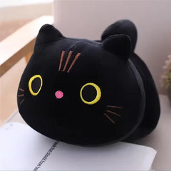 25-50CM Lovely Cute Cat Stuffed Plush Toy Cartoon Cat Children'S Sleeping Doll Christmas Kawaii Cat Decoration Gifts