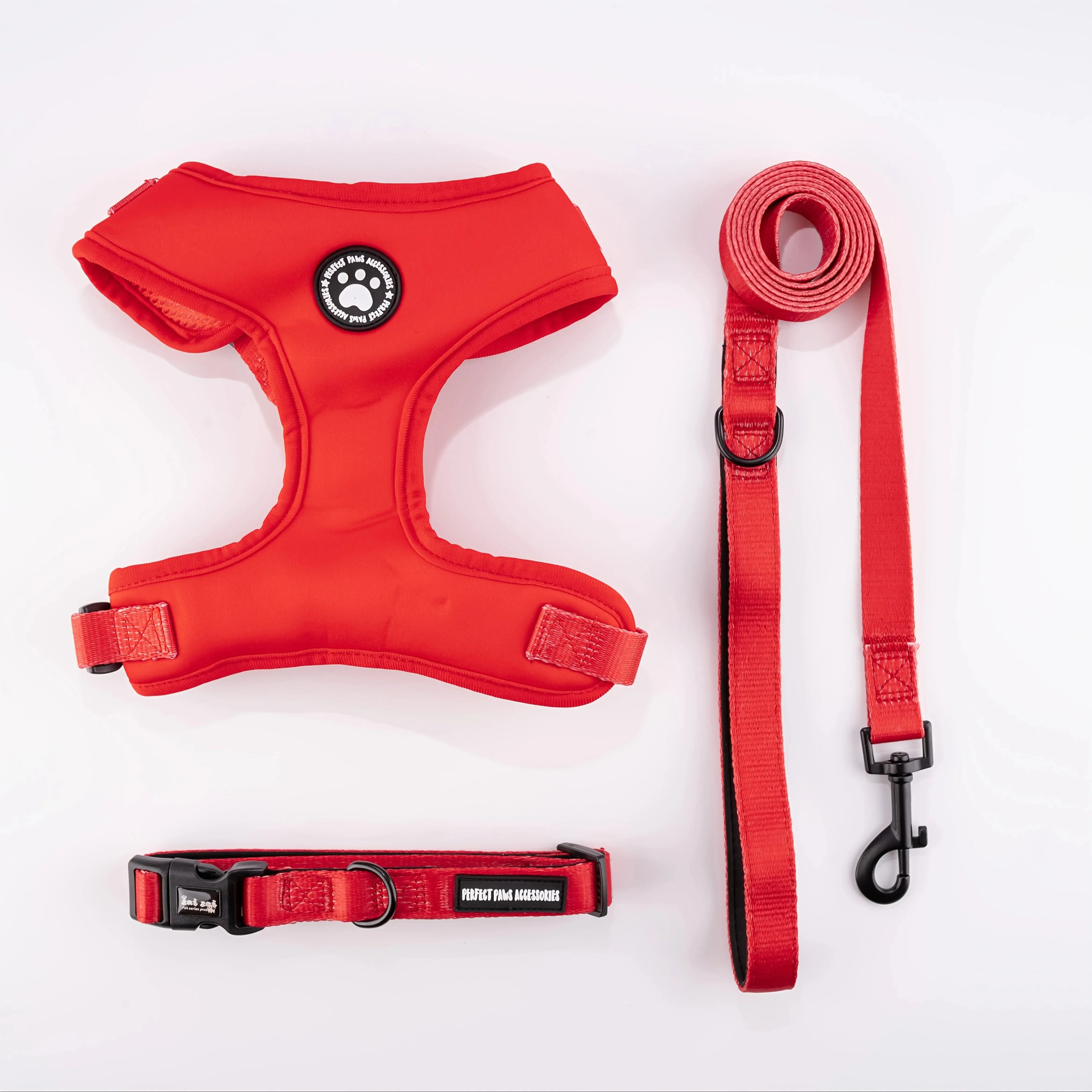 Dog Collar Lead & Harness Set - Top Dogs Fashion