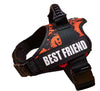 Personalised No Pull Dog Harness with Custom Name and Phone Number Heavy Duty Pet Vest To Prevent Tugging Pulling Choking Lost