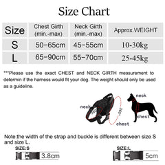 Tactical Dog Vest Training Military Patrol Service Dog Harness Adjustable Nylon Dog Harness with Handle Dog Summer Clothes