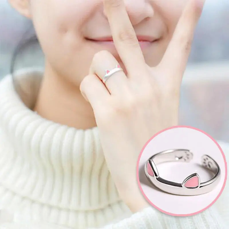 Paws and Ears Cat Ring
