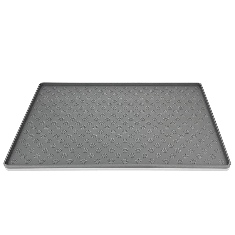 Pet Placemat Food Bowl Mats - Silicone Material Waterproof And Antislip