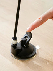 Interactive Cat Toy – Simulated Bird with Suction Base, Feather & Bell for Indoor Play