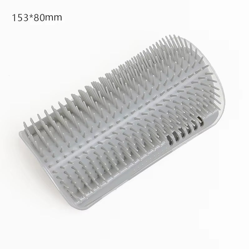 Cat Massage and Grooming Tool - Self-Cleaning Hair Removal Brush for Cats