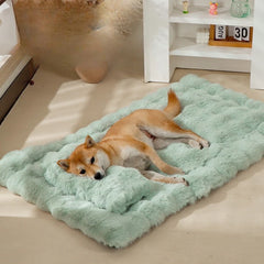 Winter Warm Thickened Pet Blanket All Seasons Universal Cat Mat Dog Soft and Comfortable Solid Color Dog Mat Pet Supplies