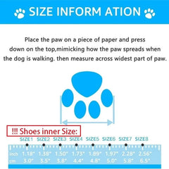 Reflective Strip Design Dog Shoes - Non Slip WaterProof